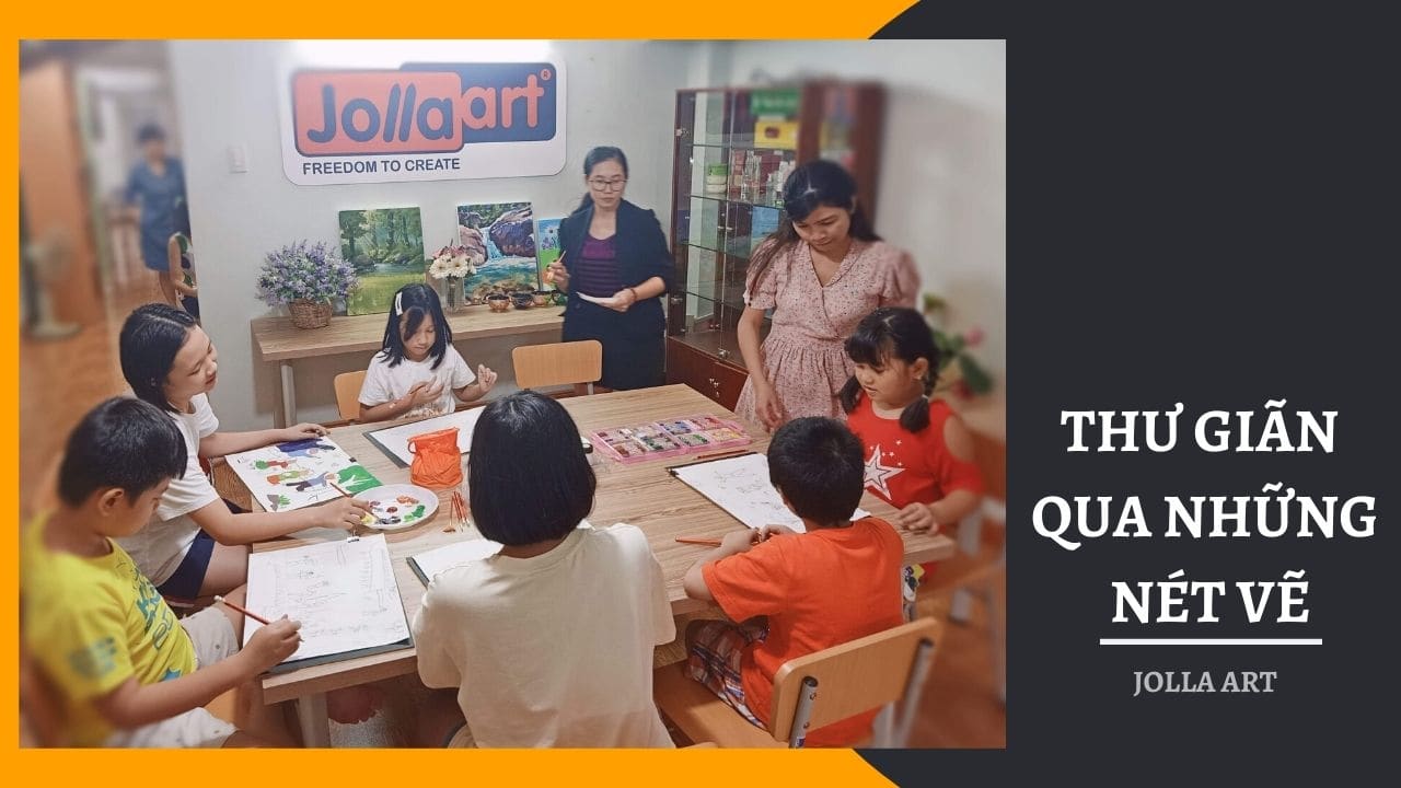 TOP 1 LỚP DẠY HỌC VẼ CHO THIẾU NHI QUẬN PHÚ NHUẬN 13 Thư giản giải trí tại lớp dạy học vẽ cho thiếu nhi quận phú nhuận
